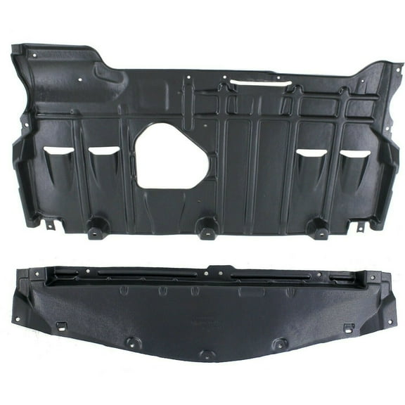 DAMAIJOY Engine Splash Shields Set of 2 Front & Rear for Mazda 3 GS 2010-2012 & GT//Mazdaspeed/S/i 2010-2013 Pair MA1228112 BBM456110C