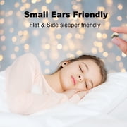 Invisible Mini Earbuds Wireless Bluetooth Small Headphones Low Profile Micro Smallest Tiny Discreet Hidden Headphones for Work Invisible Sleep Wireless Earphone for Small Ear Canals
