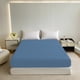 thumbnail image 1 of pstuiky Sábana impermeable funda de cama fija antideslizante protección de colchón todo incluido funda de cama de fibra suave adecuada para dormir desnudo, 1 of 7