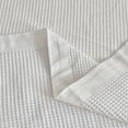 thumbnail image 2 of Great Bay Home 100% Cotton Soft All-Season Waffle Weave Knit Blanket  (Twin, White), 2 of 7