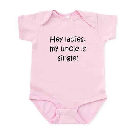 

CafePress - My Uncle Is Single Body Suit - Baby Light Bodysuit