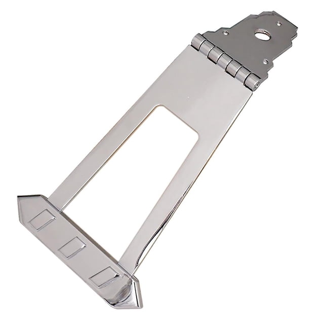 Guitarra 6 cuerdas Jazz Archtop trapecio tailpiece puente partes plata Afortunado Sencillez