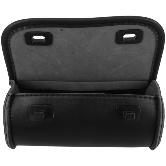 WORGEOUS Motorcycle Fork Bag Pu Motorcycle Roll Side Bag Motorcycle Handlebar Tool Bag For Motorcycle Front Forks Handlebar