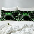 thumbnail image 4 of Erosebridal Gradient Gamepads Sheet Set Twin,Video Game Bedding Sets Twin Size,Abstract Geometric Twin Sheet Sets,Breathable Gamer Room Decor,3pcs, 4 of 7