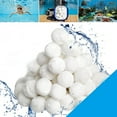 thumbnail image 2 of Chmadoxn Pool Filter Balls for Sand Filter, Reusable Pool Sand Filter Balls, Efficient Eco-Friendly White Filter Media Balls, Suitable for All Sand Filter System (100 pc) on Clearance, 2 of 5