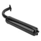 thumbnail image 5 of Tubo de escape silenciador para motocicletas, negro, para motores de 2 tiempos, 49cc, 60cc, 66cc, 80cc, bicicleta motorizada, 5 of 14