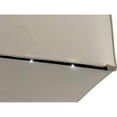 thumbnail image 6 of Patio Market Umbrella 9ft Solar Tilt Outdoor Garden Table Umbrella, 6 of 6