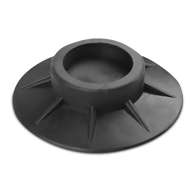 Advancent Almohadilla de goma para pies de lavadora, alfombrilla redonda antideslizante para silla a prueba de golpes, Base para refrigerador Type3 NO3