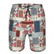 thumbnail image 3 of Fotbe Patchwork In Country Style Trajes de Baño Estampados para Hombre, Shorts de Verano de Secado Rápido, Ropa de Playa, Bañadores-Large, 3 of 6