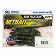 thumbnail image 4 of NetBait Baby Paca Craw Green Pumpkin, Crawfish Freshwater Fishing Soft Baits, 9 pieces, 4 of 5