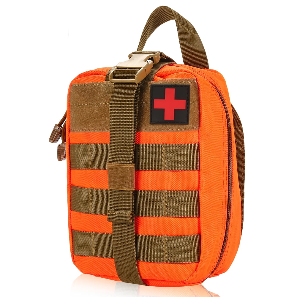 Outdoor First Aid Kit Medicine MOLLE Pouch Survival Utility Bag