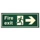thumbnail image 1 of Señal de salida de seguridad contra incendios Señalización de orientación de advertencia Luminosa para escalera, 1 of 8