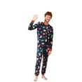 thumbnail image 3 of Penkiiy Family Christmas Pajamas Matching Sets 2024 Cute Couples Pjs Long Sleeve Holiday Jammies Xmas Loungewear Sleevewear L Multicolor, 3 of 4