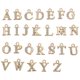 thumbnail image 1 of 26Pcs Rhinestone Letter Charms Alloy Letter Charms Mini Alphabet Pendants, 1 of 3