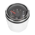 thumbnail image 3 of Noref 2" Waterproof Fuel Level Gauge,Durable 316 Stainless Steel Fuel Level Gauge Meter Intelligent Alarm Marine Auto Instrument, 3 of 8