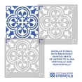 thumbnail image 6 of August Tile Stencil - Large Size - 12x12 Tile, 6 of 6