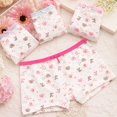thumbnail image 1 of 4 unids/lote de ropa interior para niños de 2 a 12 años, bragas de algodón de alta calidad para niñas, calzoncillos bóxer para niños con patrón de gato bonito, pantalones suaves para niñas Tan Jianjun unisex, 1 of 2
