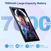 BYYBUO SmartPad T10 , 10.1 inch Android 12 Tablet, Octa-Core 2.0 GHz Processor, 7000mAh, 4G RAM 64GB ROM 1920x1200 Resolution, 2.4G+5G WiFi