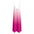 thumbnail image 4 of GHIIYER Robes Maxi pour Dames Femmes Robe Aguichant Dos Nu Imprimée Coupe Ample Sans Manches Longue Légère Confortable à Porter, 4 of 7