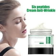 Six Peptides Cream AntiWrinkle Moisturizing Antiaging Pear Face Cream