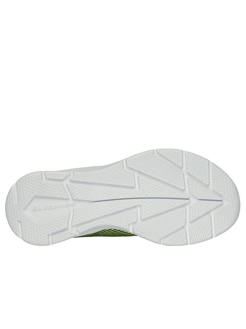 Skechers Boys Microspec II Zovrix Athletic Sneaker with