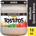 thumbnail image 2 of Tostitos Medium Queso Blanco Dip 15 oz - 5 Pack, 2 of 5