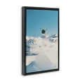thumbnail image 3 of Stupell Industries Traditional Snow Day Skiing Black Floating Frame Canvas Art, 21 x 31, by Max Blakesberg Studios, 3 of 8