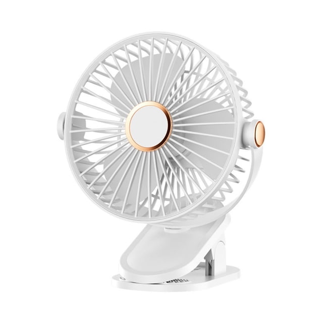 ICQOVD Desktop Fan Usb Desktop Fan Rechargeable Long Battery Portable Fan for Summer Outdoor Work Use