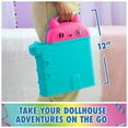 thumbnail image 6 of Gabby’s Dollhouse, On-The-Go Dollhouse, 12-inch Playset with Collectible Gabby Figure, Furniture & Stickers, 6 of 10