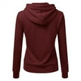 thumbnail image 2 of Vedolay Womens Crewneck Sweatshirt Women's Oversized Half Zip Pullover Long Sleeve Sweatshirt Quarter Zip Hoodie Sweater, M, 2 of 5