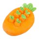 thumbnail image 1 of Juguete educativo de peluche de frutas para recoger frutas en el suelo. zanahoria L, 1 of 6