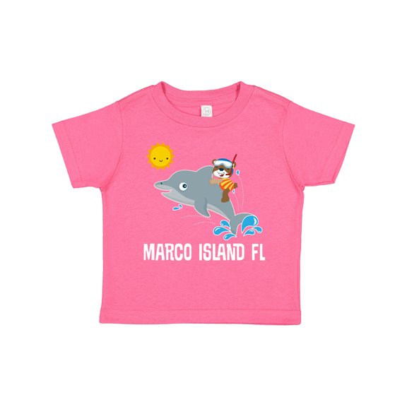 Inktastic Marco Island Florida Vacation Boys or Girls Toddler T-Shirt