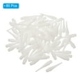 thumbnail image 3 of Uxcell Plastic Dart Tips, 80 Pack 2BA Thread Soft Dart Tips, White, 3 of 6