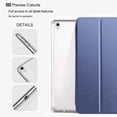 thumbnail image 4 of Case For Apple iPad mini 1 2 3 4 5 7.9" 2019 5th 2015 Cover Flip Tablet Case Leather Smart Magnetic Stand Shell PC Back Cover Silk Blue iPad mini 1 2 3, 4 of 6