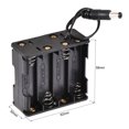 thumbnail image 2 of Unique Bargains Battery Case Storage Box 8 Slots x 1.5V DC Connector Wired Lead for 8 x AA Battery 2 Pcs, 2 of 6