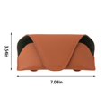 thumbnail image 2 of Ikohbadg Leather Sunglass Case, Magnetic Sunglass Holder for Car Visor Clip, Car Glasses Holder, Visor Accessories Eyeglasses Holder Glasses Storage Case, Brown, 2 of 6