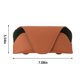 thumbnail image 3 of Porta-gafas de sol para parasol del coche: estuche de cuero con cierre magnético oculto, caja organizadora - Bronce marrón antiguo, 3 of 6