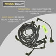 thumbnail image 4 of Spark Plug 8mm Wire Set Compatible for Mercruiser with Thunderbolt Ignition Systems V8 5.0 5.7 6.2 7.4 by FASWORX, 4 of 4