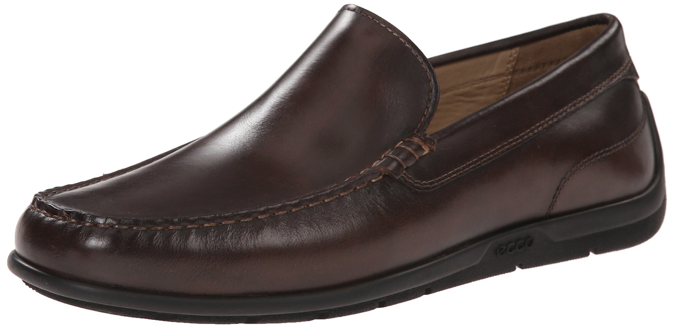 ecco classic moc coffee