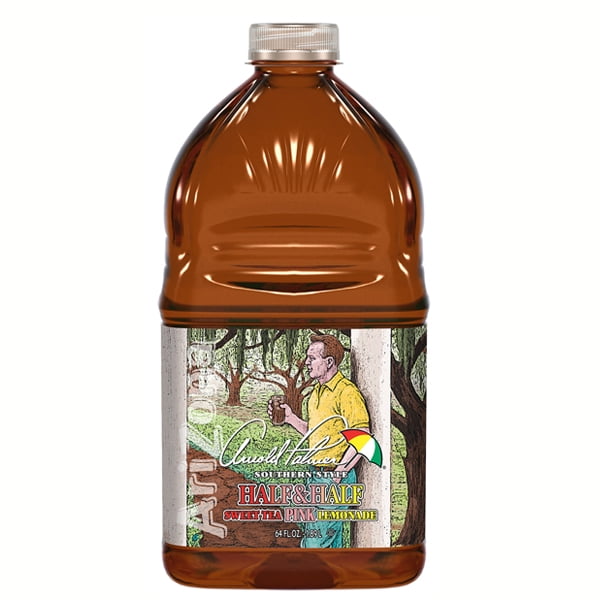 AriZona Arnold Palmer Half & Half Sweet Tea Pink Lemonade 64 oz Plastic