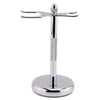 Estilo Chrome Razor and Shaving Brush Stand