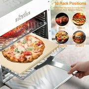 Big Horn Outdoor Silver Tabletop Propane Gas Grill with Adjustable Grill Grate