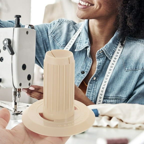 AURARMLET Portable Yarn Ball Winder Reel Practical Khaki Hand Knitting Machine Supply for Home