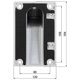 thumbnail image 3 of DS-1273ZJ-130-TRL WMS WML PC130T Wall Mount Bracket for Hikvision Turret Camera DS-2CD2342WD-I, 3 of 5
