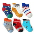 thumbnail image 3 of Fraobbg 12 PACK Baby Non Slip Socks Toddler Infants Low-Cut Ankle Grips Socks, 3 of 10