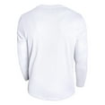 thumbnail image 4 of ASDFVBKG Men's Crewneck Sweatshirt Long Sleeve Soft Quilted T-Shirts Trendy Casual Pullover Loose Tops Solid Color Business Clothes White XL, 4 of 6