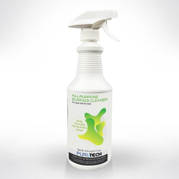 Puri Tech Spa Liquid All-Purpose Surface Cleaner 32oz for Spas & Hot Tubs