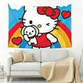 thumbnail image 2 of Hello Kitty Tapestry, Wall Hanging Tapestry, Wall Art Tapestries Poster, Home Decor For Bedroom Living Room Dorm, 60"X40", 2 of 8