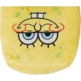 thumbnail image 5 of Mens Spongebob Squarepants Plush Slippers - Mens Spongebob Squarepants 3D Plush Slippers - Spongebob, Squidward, Mr Krabs, Plankton Slippers Yellow, 12, 5 of 7