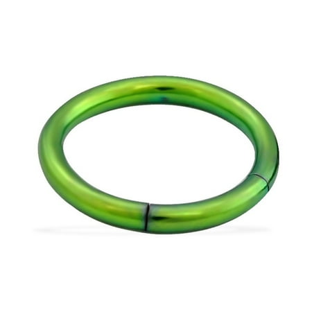 Black Titanium Segment Rings - Titanium Anodized Segment Ring, 16 Ga,5/16